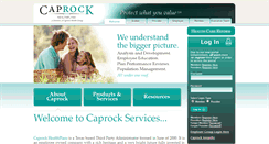 Desktop Screenshot of caprockhp.com